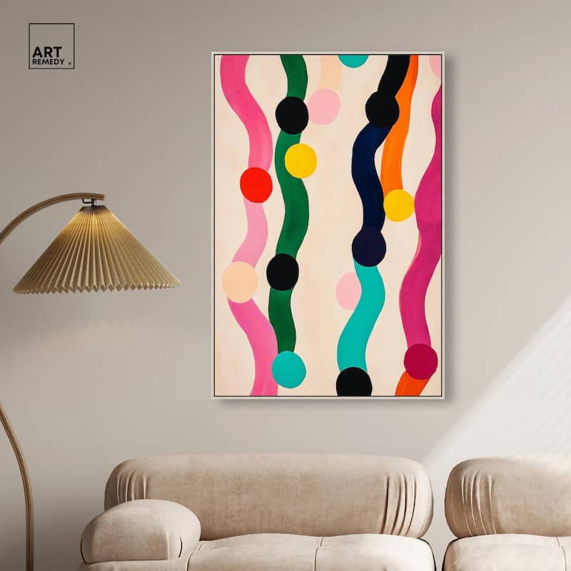 Pearl Colors I Canvas by Art Remedy
