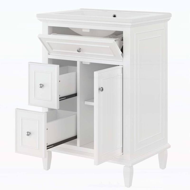 24" Bathroom Vanity with Sink