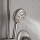 preview thumbnail 12 of 44, Modland 5-Spray Shower System - 10" Rainfall, Pressure Balance Valve, Matte Black/Gold/Nickel