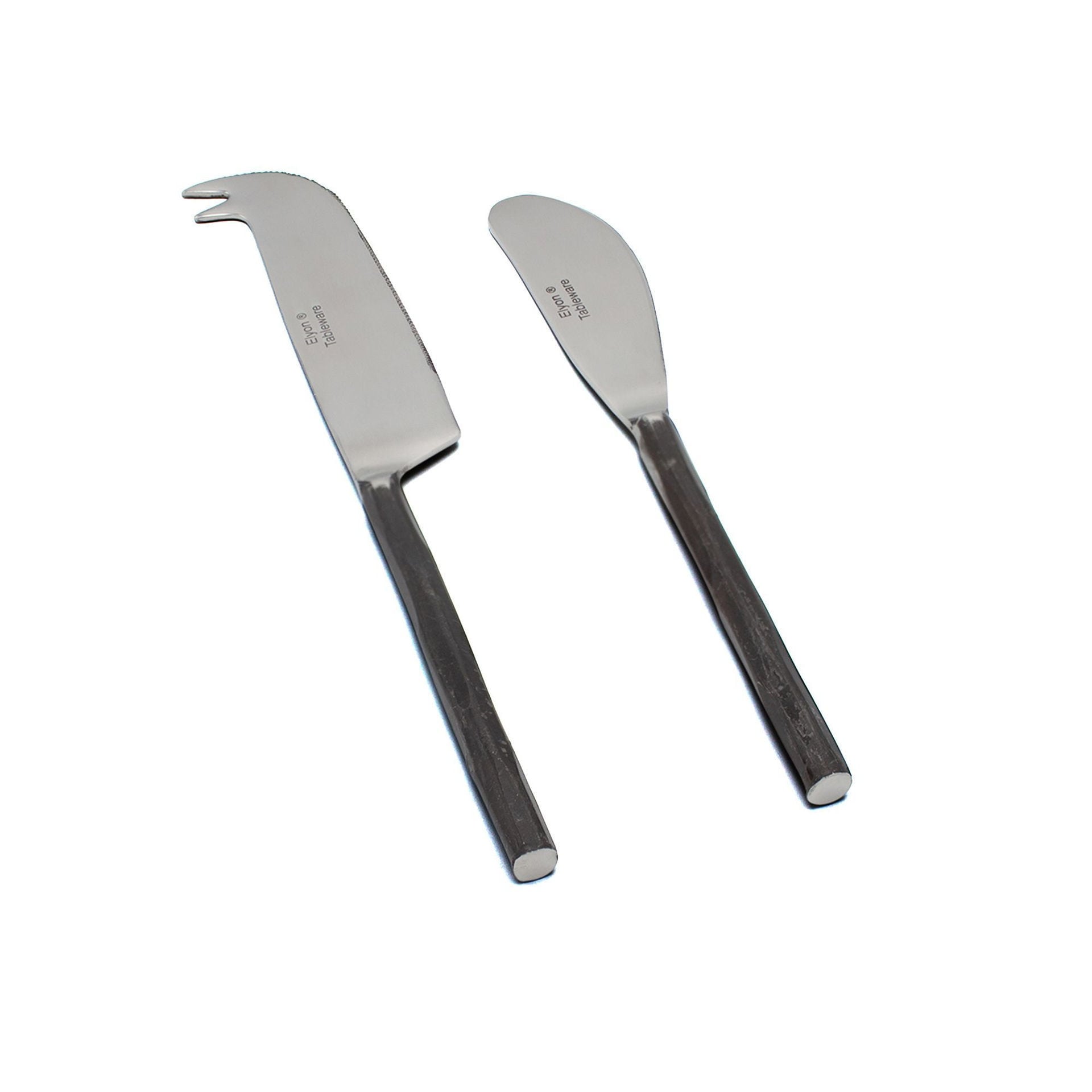 Elyon Ramapo 2-Piece Reflective Hand-Forged Cheese...