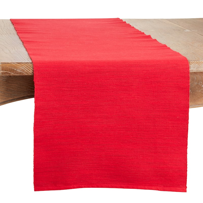 Table Runner With Classic Design - 16"x72" - Red