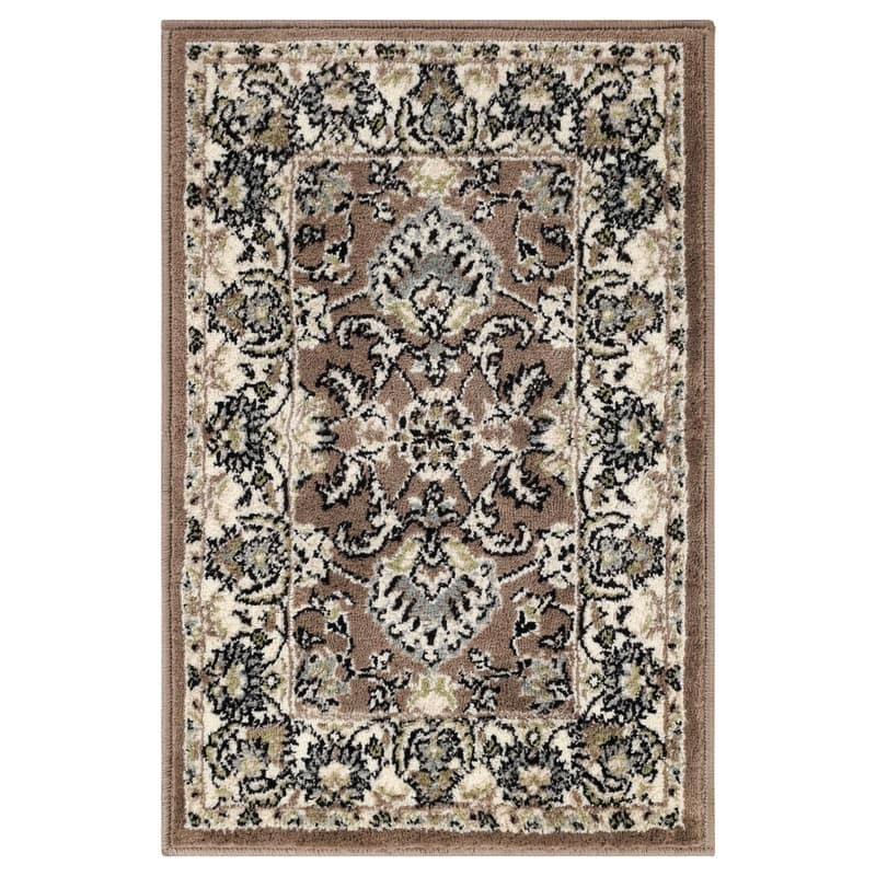 Superior Lille Classic Floral Medallion Indoor Runner or Area Rug