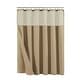preview thumbnail 29 of 49, Cotton Blend Honeycomb Waffle Shower Curtain with Snap-in Liner