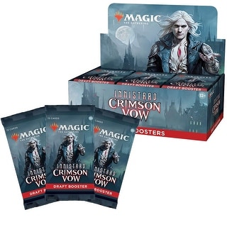 innistrad draft booster box Amazon.com: Magic: The Gathering Innistrad: Midnight Hunt Draft Booster Box main image 1
