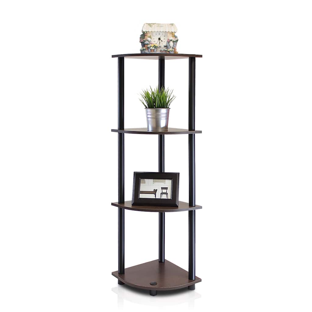 Porch & Den St. Marks 4-tier Corner Multipurpose Shelving Unit