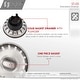 preview thumbnail 3 of 7, STYLISH 3.5 Inch Stainless Steel Kitchen Sink Strainer with Removable Basket