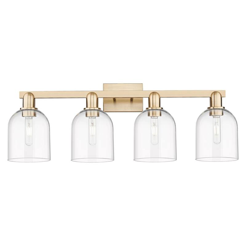 Innovations Lighting 716-4W-12-33 Bella Vanity Bella 4 Light 33" Wide - Champagne Bronze / Clear