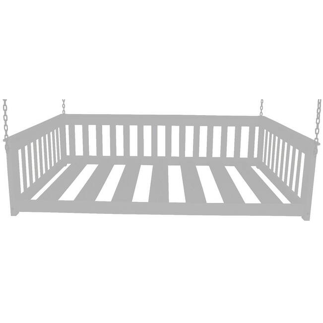 Pine Full Mission Hanging Daybed with Chain