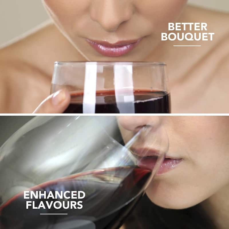 Final Touch Conundrum Aerator Wine Decanter