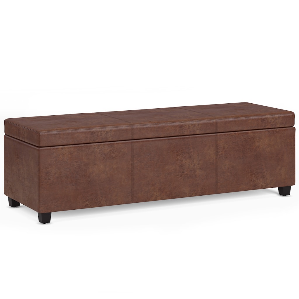 Extra Large Storage Ottoman Bench