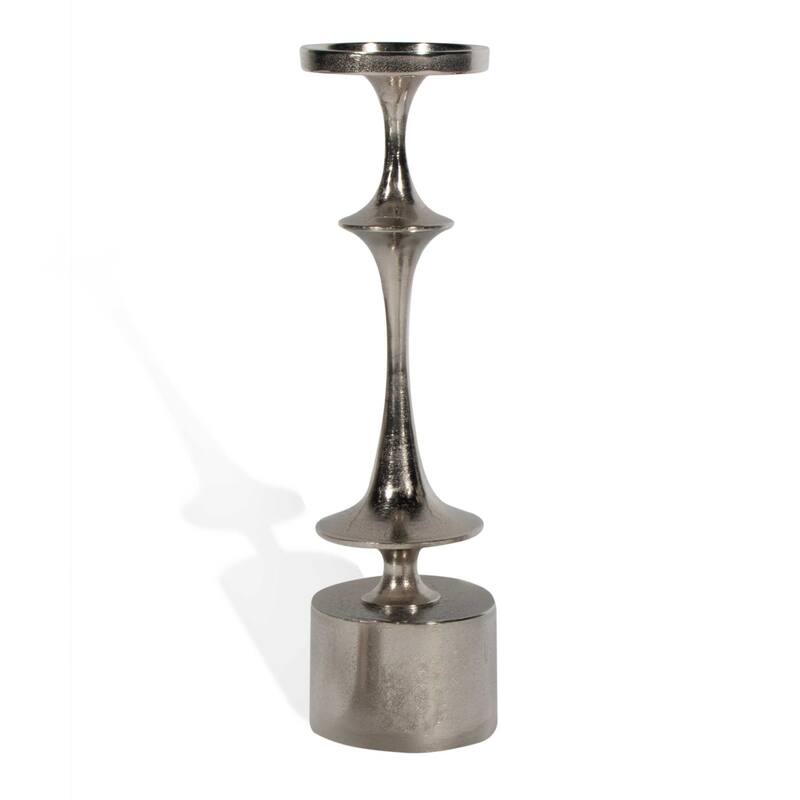 Carmella, Metal Candle Stick - 5"R x 18"