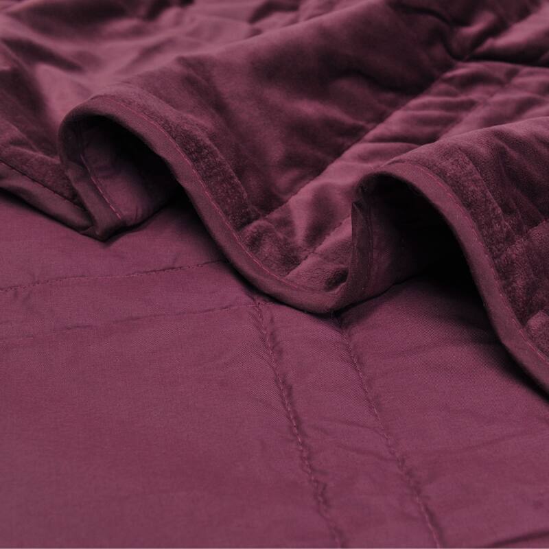 Home Soft Things 3 Piece Box Quilted Micromink Bedspread 102" x 90"