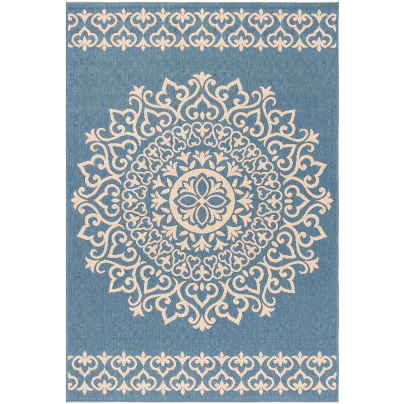 SAFAVIEH Linden Sotira Indoor/ Outdoor Waterproof Patio Backyard Rug