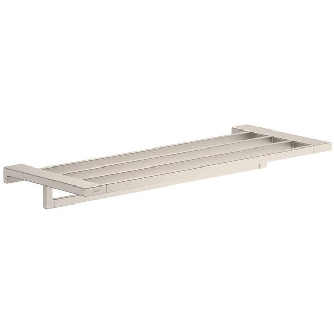 Hansgrohe 41751 AddStoris 26" Metal Towel Rack - Brushed Nickel