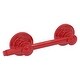 preview thumbnail 38 of 58, Allied Brass Pop-Out Closet Rod - The Versatile Solution for Temporary Storage Fire Engine Red