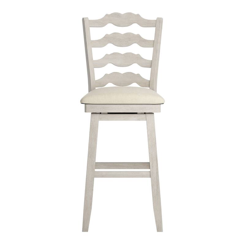 Eleanor French Ladder Back Swivel Stool by iNSPIRE Q Classic
