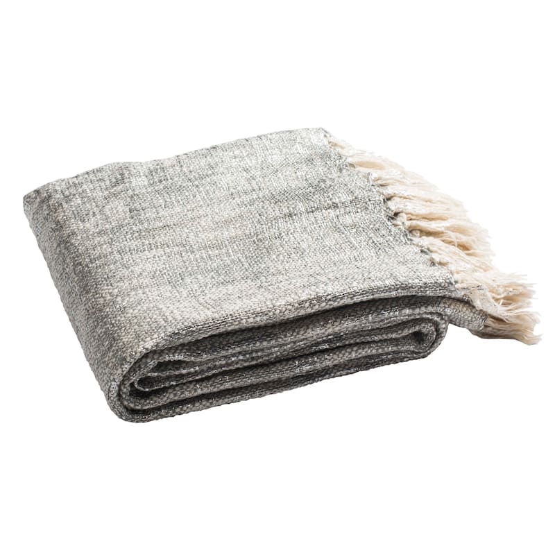 SAFAVIEH Andras Metallic Throw Blanket