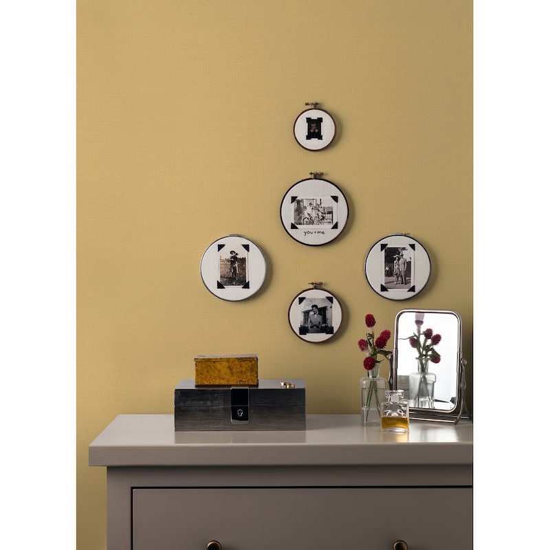 A-Street Prints Peizhi Khaki Basketweave Wallpaper