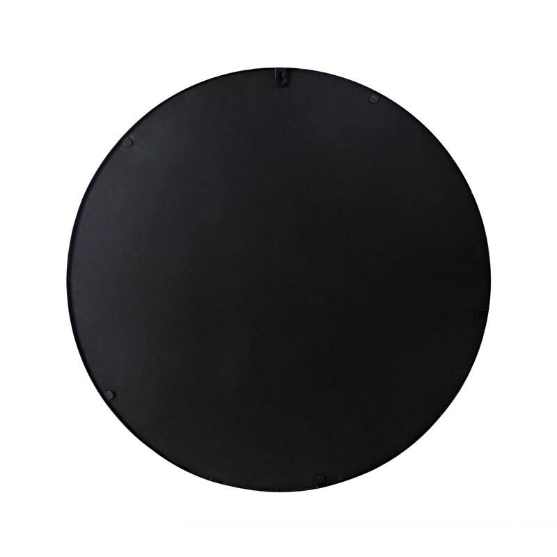 Utopia Alley Round Mirror- Mirror for Wall- Wall Mounted Mirror, Living Room, Bedroom and Bathroom Mirror for Wall, 24 inch