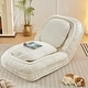 preview thumbnail 17 of 22, Roomfitters Lazy Sofa Couch ,5 Adjustable Position,sit,sleep,fold,suit to put in bedroom, living room ,Space Saving Design White