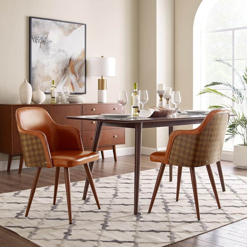 Art Leon Mid-century Swivel Accent Armchair