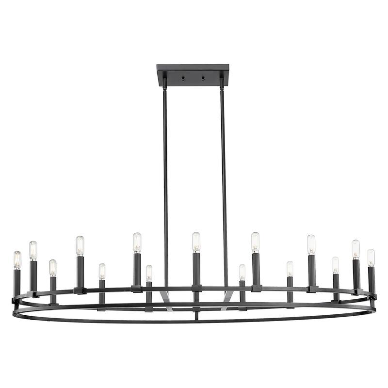 Innovations Lighting 449-16CR Lexington 16 Light 48" Wide Linear - Matte Black