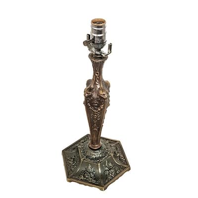 Meyda Tiffany 158575 Lion Head 15" Tall Lamp Base