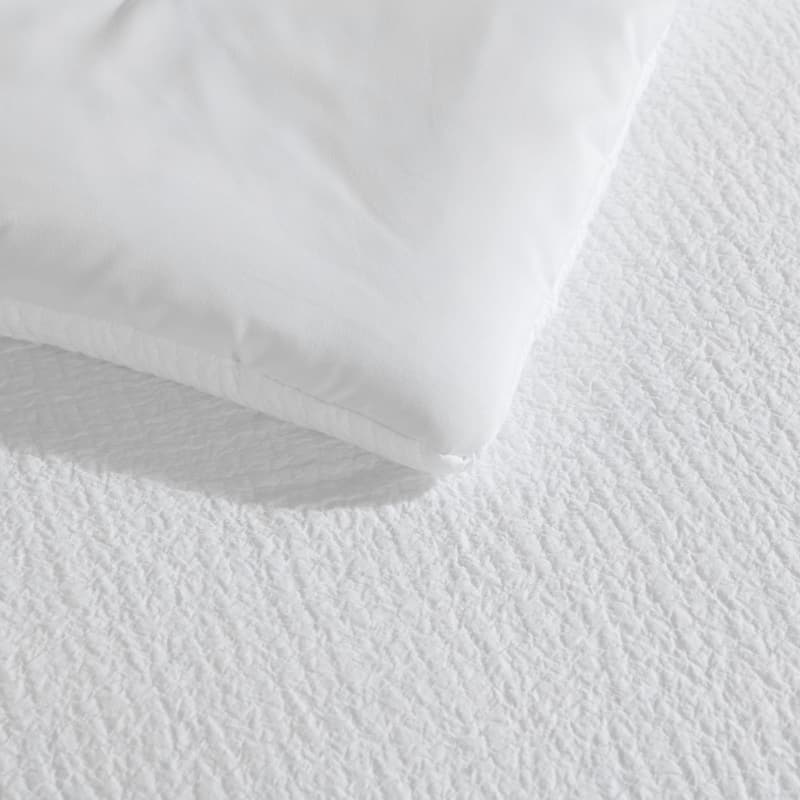 Vera Wang Puckered Texture Cotton Duvet Cover Set