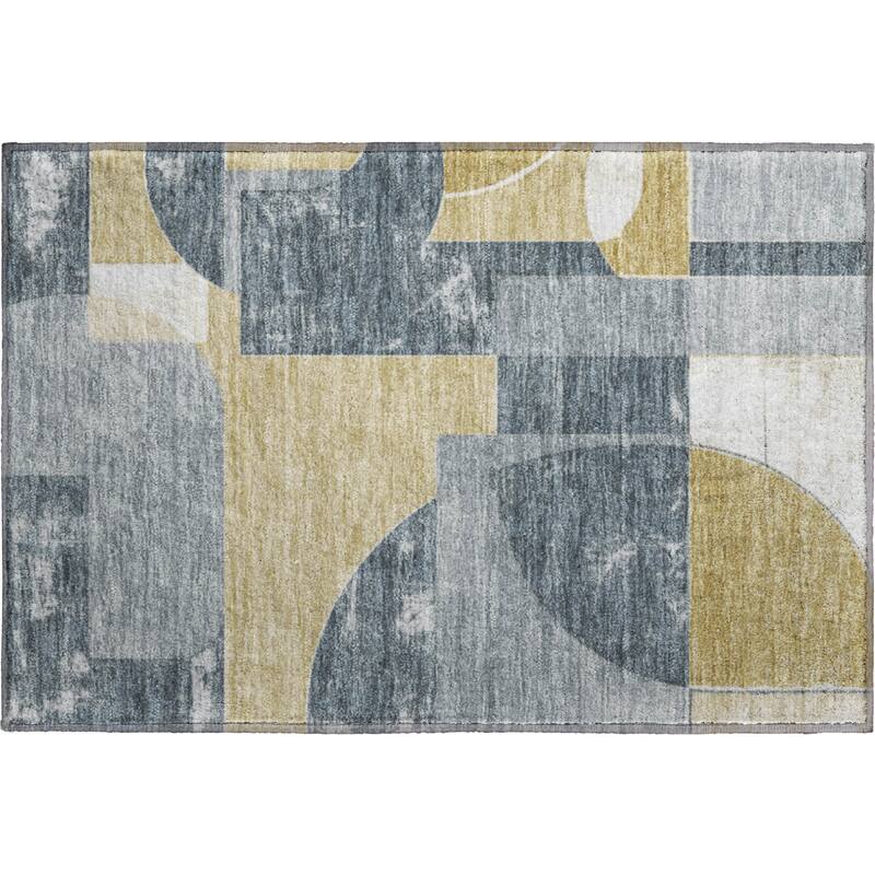 Premium Washable Super Soft Geo Modern Mayfield Rug