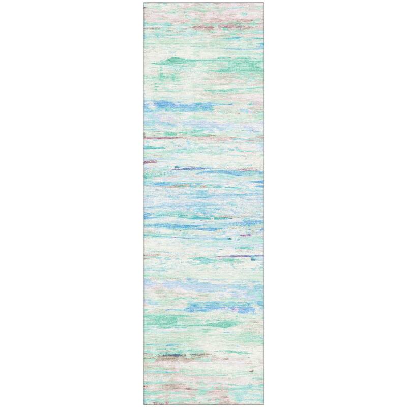 Premium Washable Super Soft Stripe Ombre Mayfield Rug