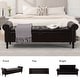 preview thumbnail 38 of 74, 67" Velvet Tufted Storage Bench for Bedroom End of Bed with Roll Arms