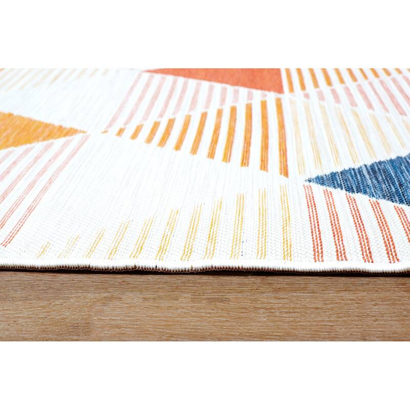 Terra by Obeetee Plaza Triangles Rug