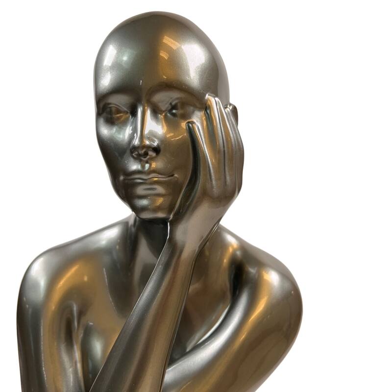 Lady Antoinette Resin Sculpture with Base - N/A