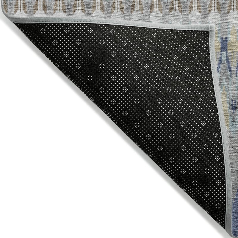 Machine Washable Indoor/ Outdoor Chantille Moroccan Boho Rug