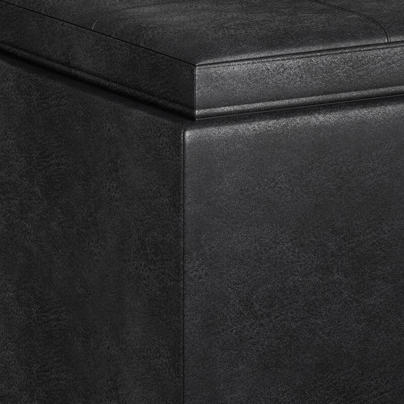 5 Piece Storage Ottoman for Living Room