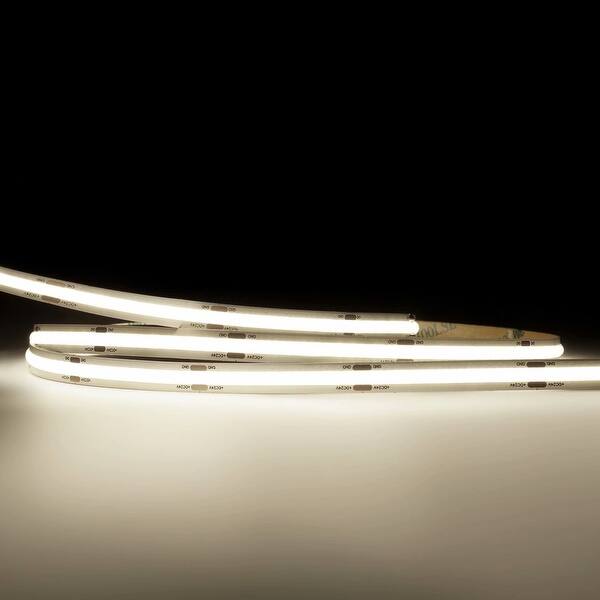 Cob Led Strip Light Spot Free Lighting 4000k Cool White Cob Led Strip Light Spot Free