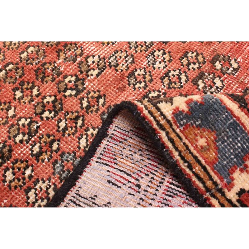 ECARPETGALLERY Hand-knotted Antalya Vintage Red Wool Rug - 4'7 x 5'11