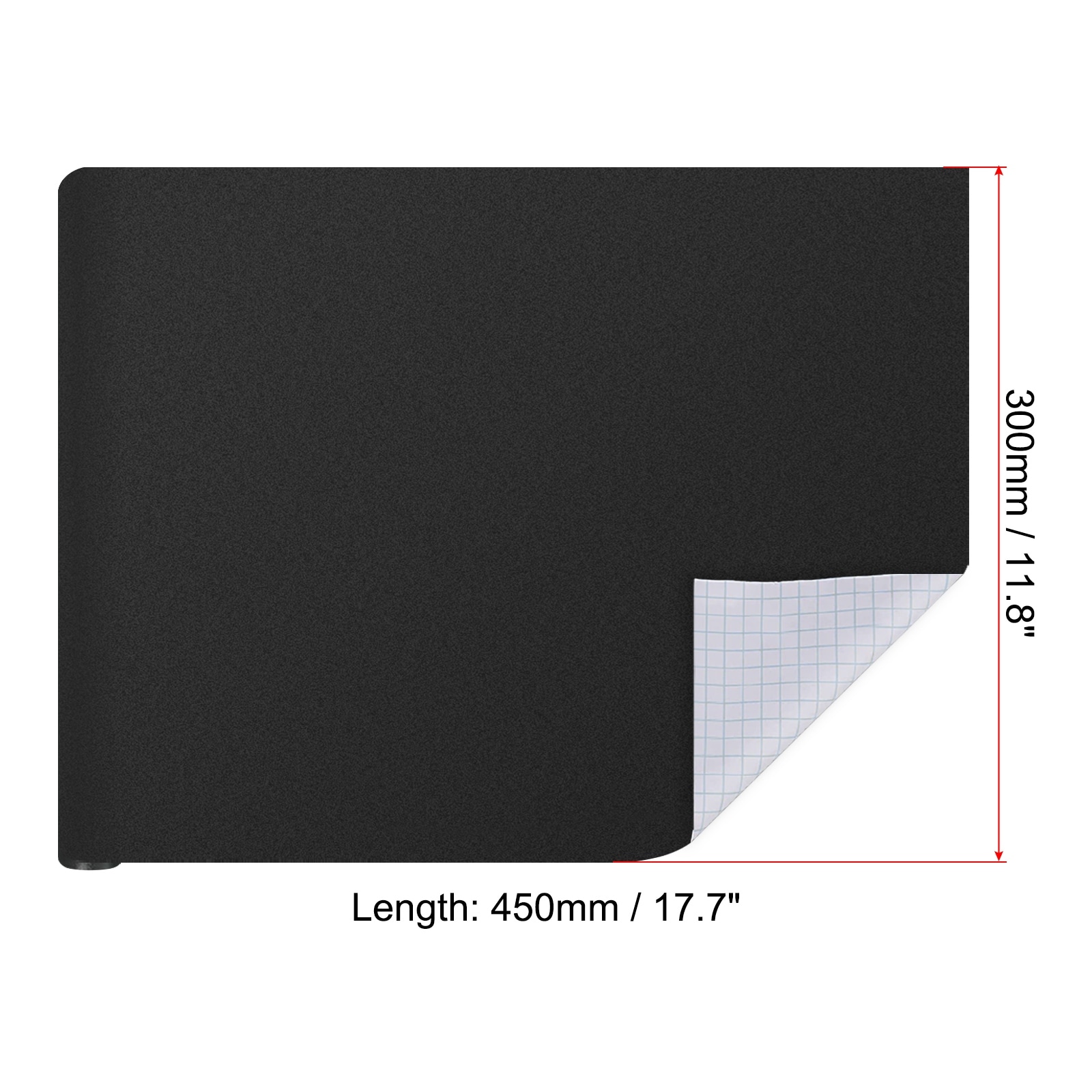 Blackboard Wall Sticker Roll Dry Erase Sticker Board 2pcs - Bed