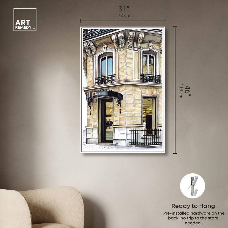 Doll Memories - Glamorous Drama Canvas by Art Remedy