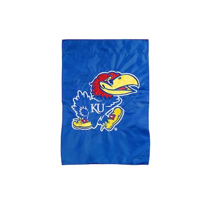 Applique Flag, Garden, University of Kansas