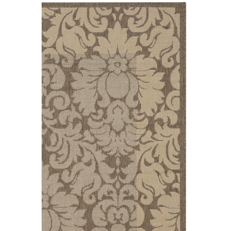 SAFAVIEH Courtyard Peggie Indoor/ Outdoor Patio Backyard Rug