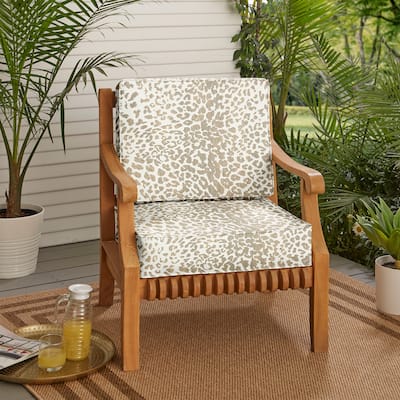 Sunbrella Indoor/ Outdoor Corded Chair Cushion Set - 22" x 22" x 4"