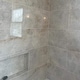 preview thumbnail 1 of 10, The Tile Life Syros 12 x 40 Pearl Marble Look Glossy Ceramic Wall Tile 4 x 4 Sample - Pearl