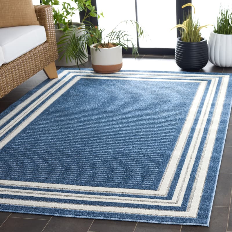 SAFAVIEH Cabana Pratima Indoor/Outdoor Waterproof Patio Backyard Rug