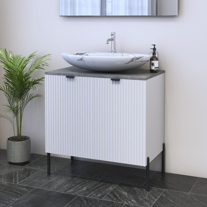 Nicole 2D 80 Floating Bathroom Vanity (32" Width)