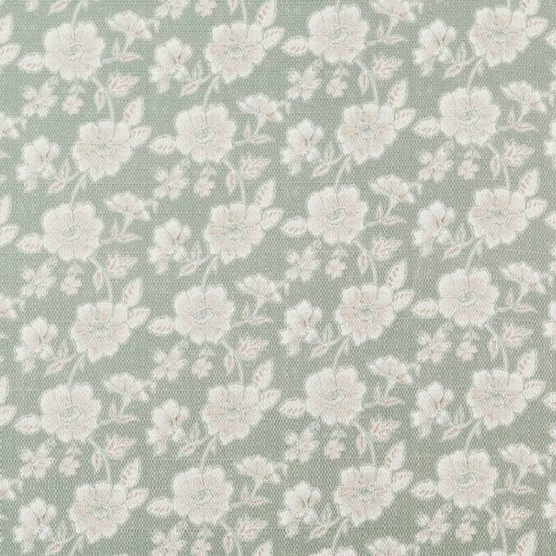 No. 918 Mistral 2-pack Floral Semi-Sheer Rod Pocket 2-Piece Kitchen Curtain Tier Pair