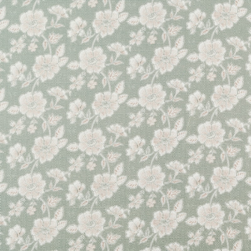 No. 918 Mistral Floral Semi-Sheer Rod Pocket 1-Piece Kitchen Curtain Valance