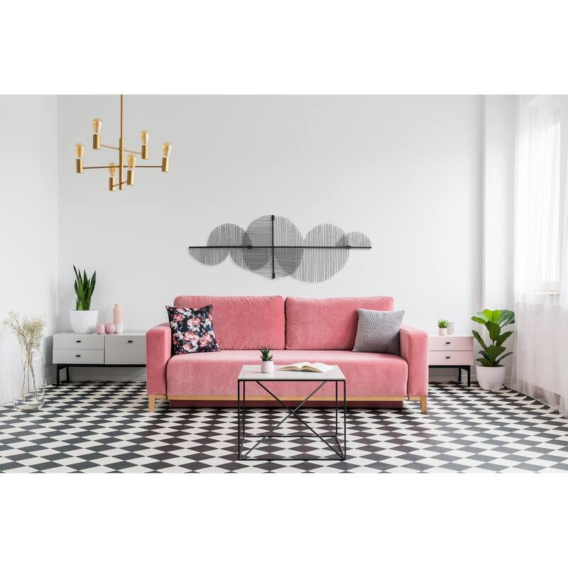 Renwil Brenner 27.8" Wide Wall Art, Black Powder