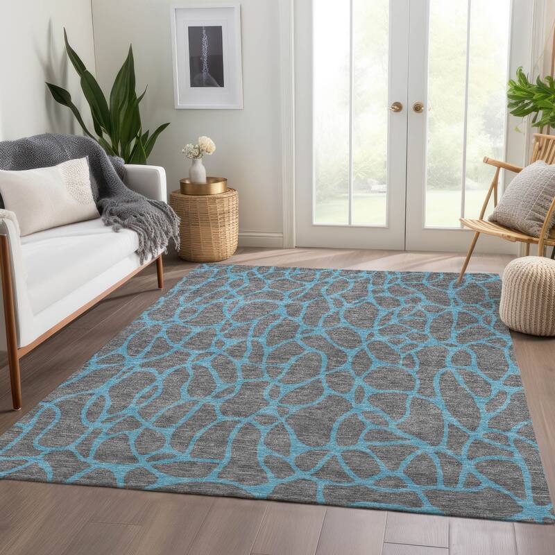 Premium Washable Super Soft Contemporary Macy Mayfield Rug