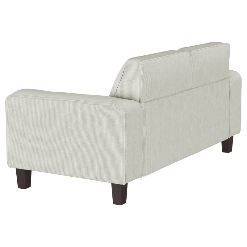 Deerhurst Upholstered Track Arm Tufted Loveseat